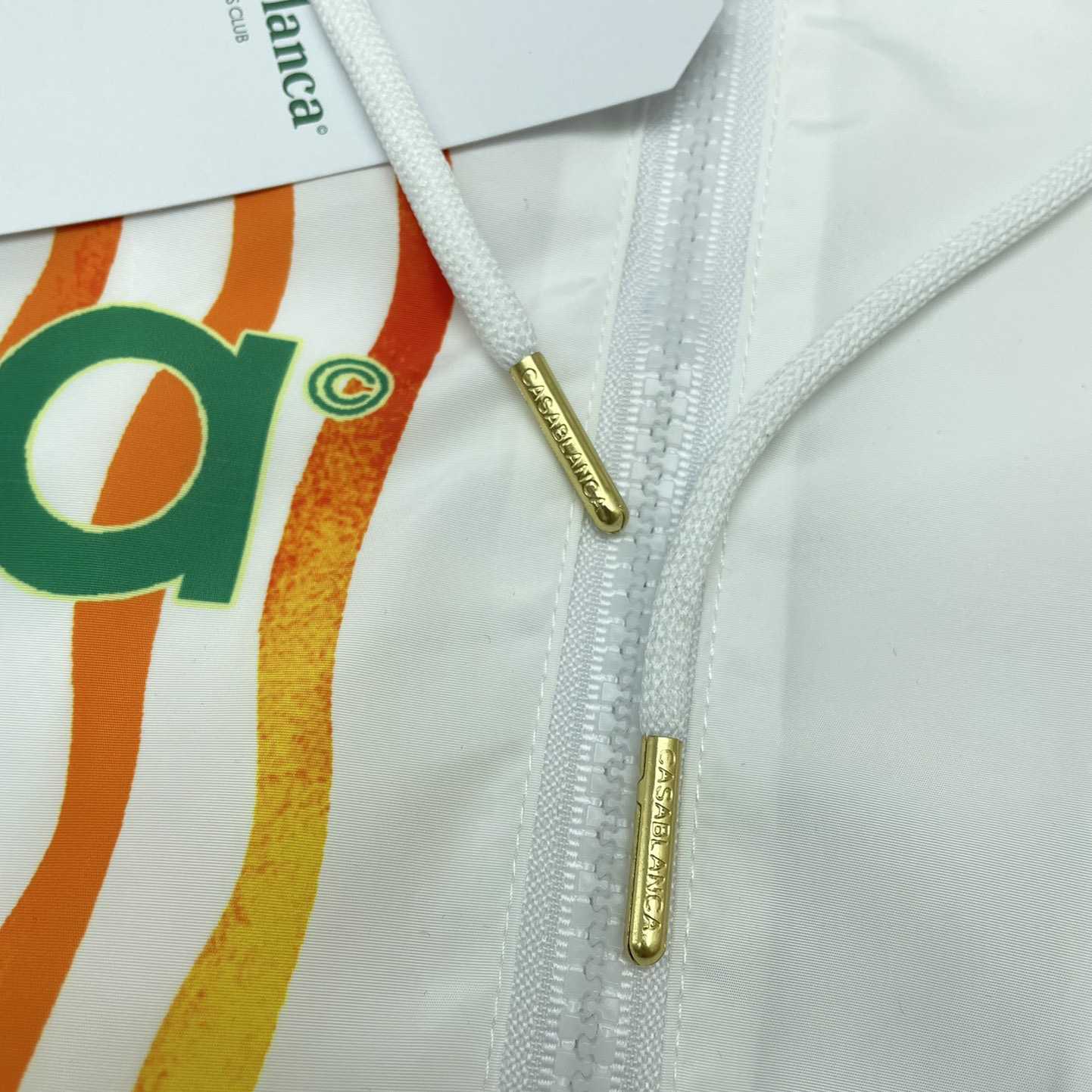 Casablanca Casa Sport Tracksuit Top 'White' - EUR FASHION