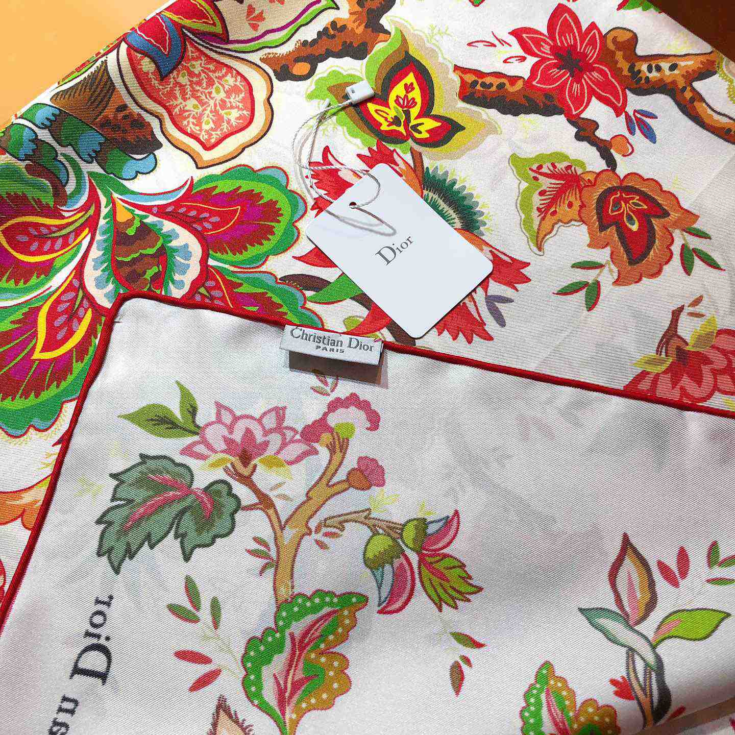 Dior Albero Della  Vita 90 Square Scarf  - EUR FASHION