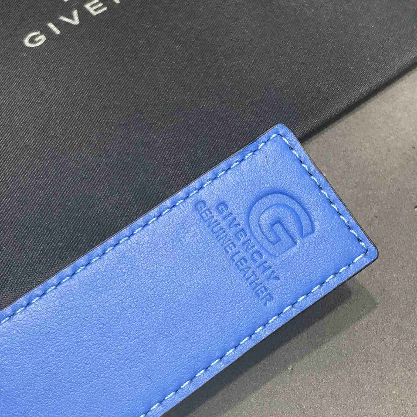 Givenchy 4G Reversible Belt In Leather And 4G Coated Canvas - EUR FASHION