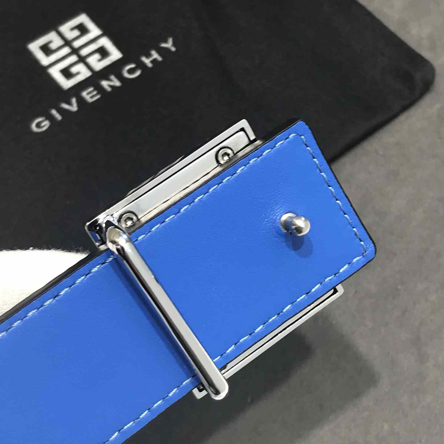 Givenchy 4G Reversible Belt In Leather And 4G Coated Canvas - EUR FASHION