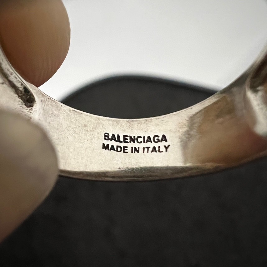 Balenciaga Icon Signet Ring  - EUR FASHION