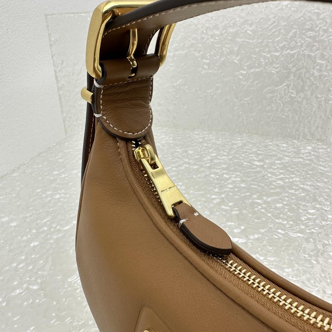 Miu Miu Leather Hobo Bag - EUR FASHION