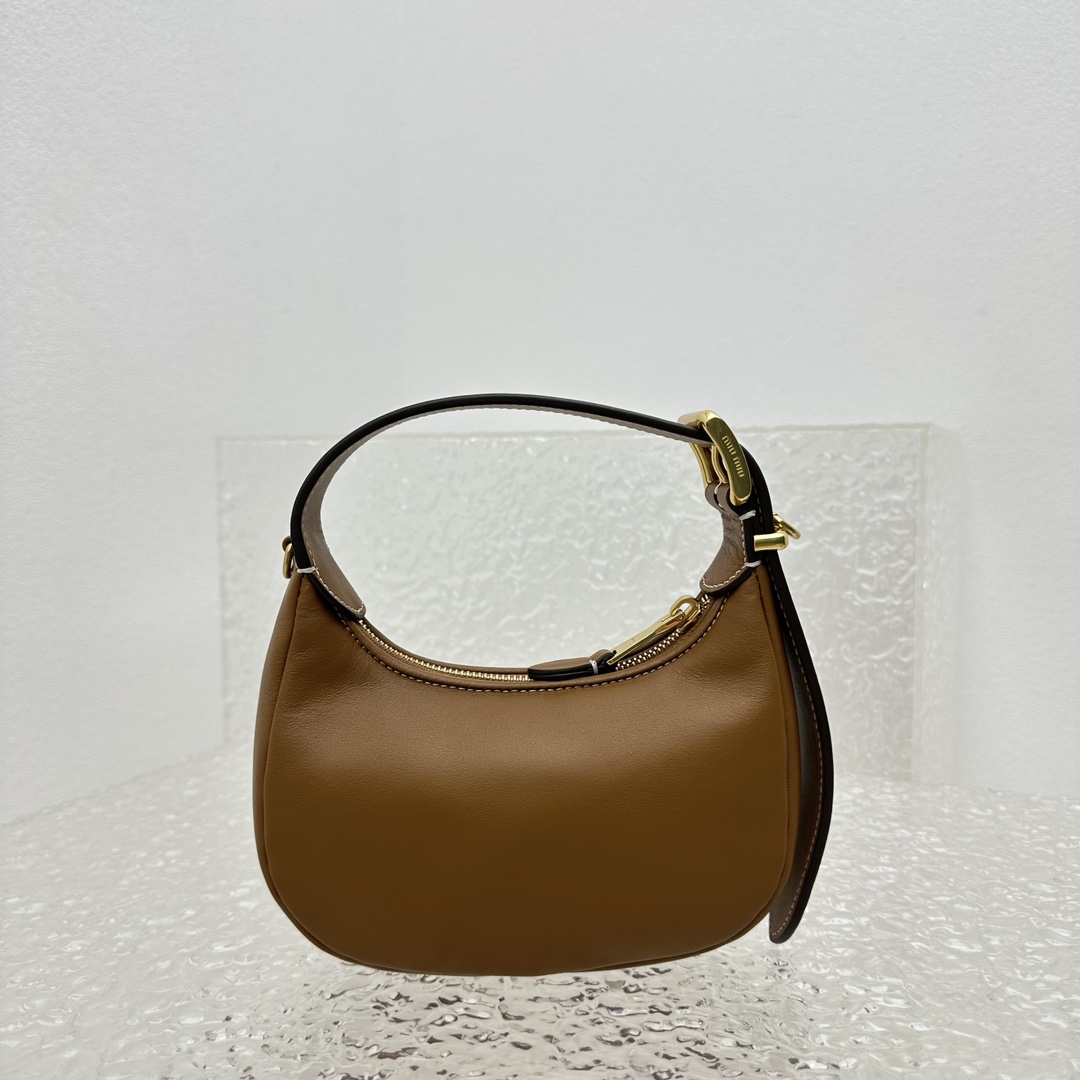 Miu Miu Leather Hobo Bag - EUR FASHION