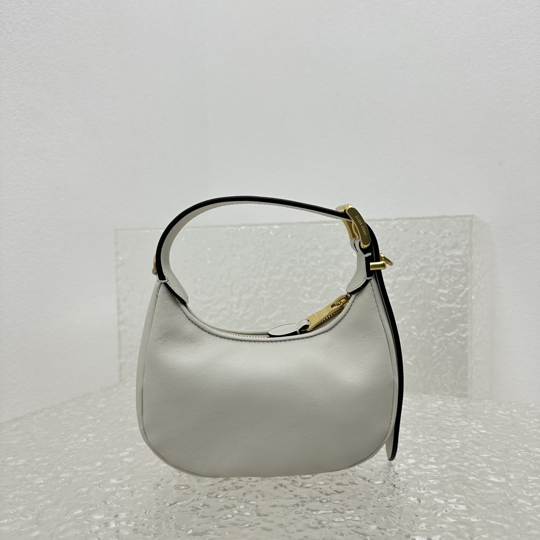 Miu Miu Leather Hobo Bag - EUR FASHION