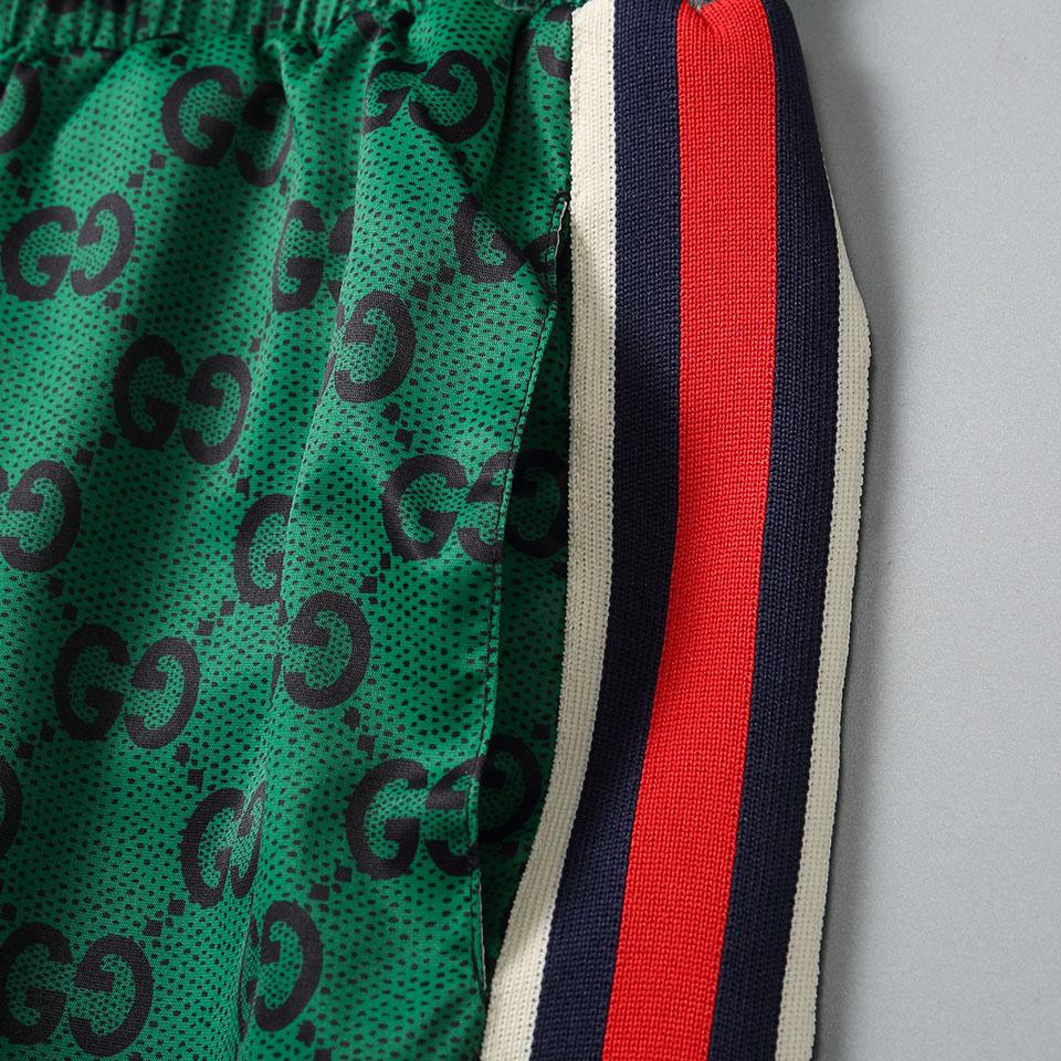 Gucci GG Cotton Shorts With Web - EUR FASHION