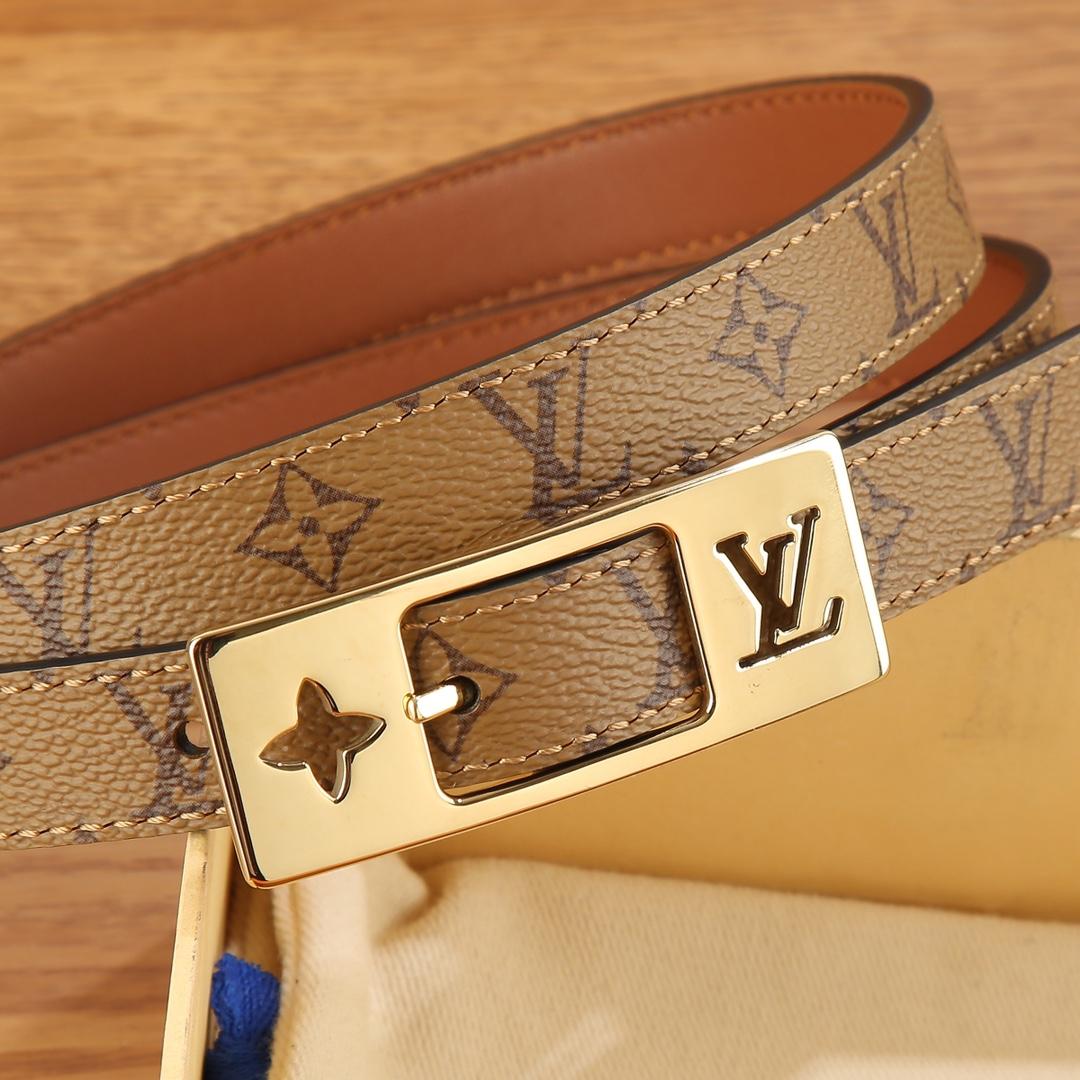 Louis Vuitton LV Duo 18MM Reversible Belt    M8369W - EUR FASHION