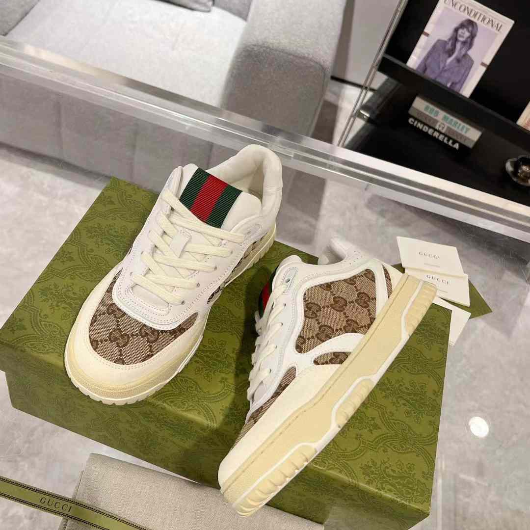 Gucci Re-Web Trainers  - EUR FASHION