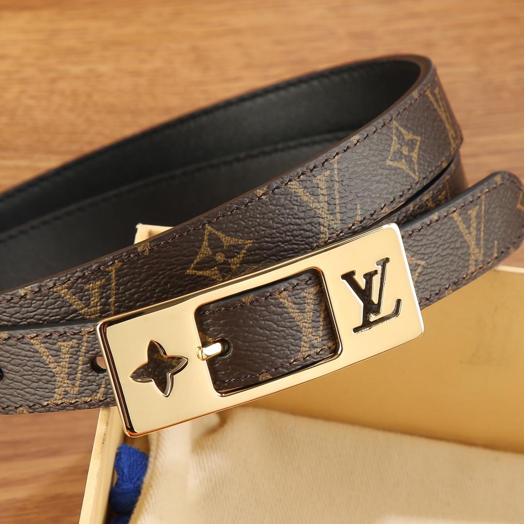 Louis Vuitton LV Duo 18MM Reversible Belt    M8296W - EUR FASHION