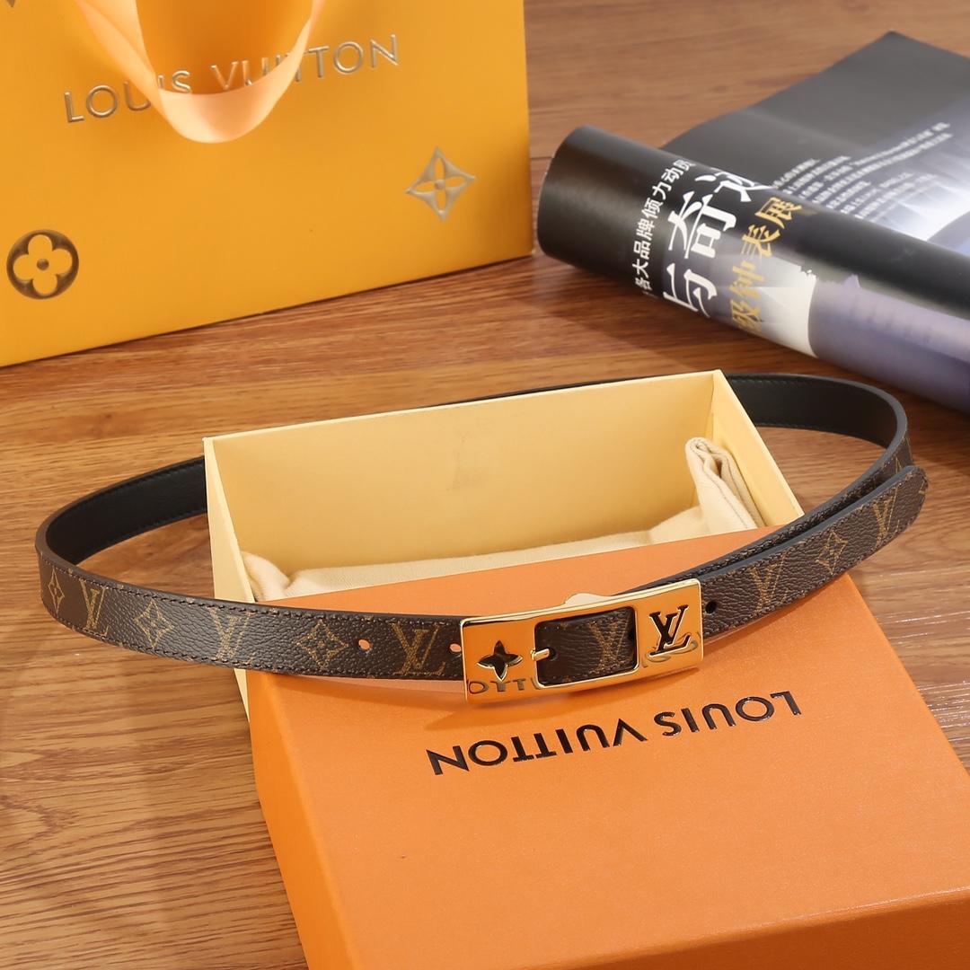 Louis Vuitton LV Duo 18MM Reversible Belt    M8296W - EUR FASHION