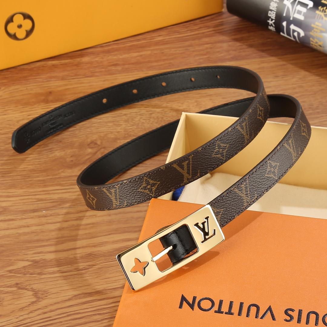 Louis Vuitton LV Duo 18MM Reversible Belt    M8296W - EUR FASHION