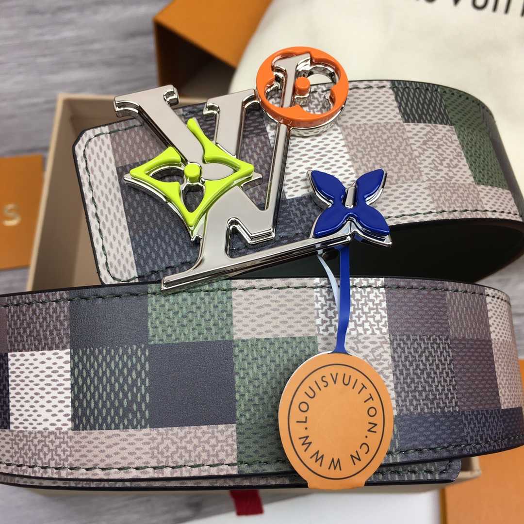 LV Blossom 40mm Reversible Belt - EUR FASHION