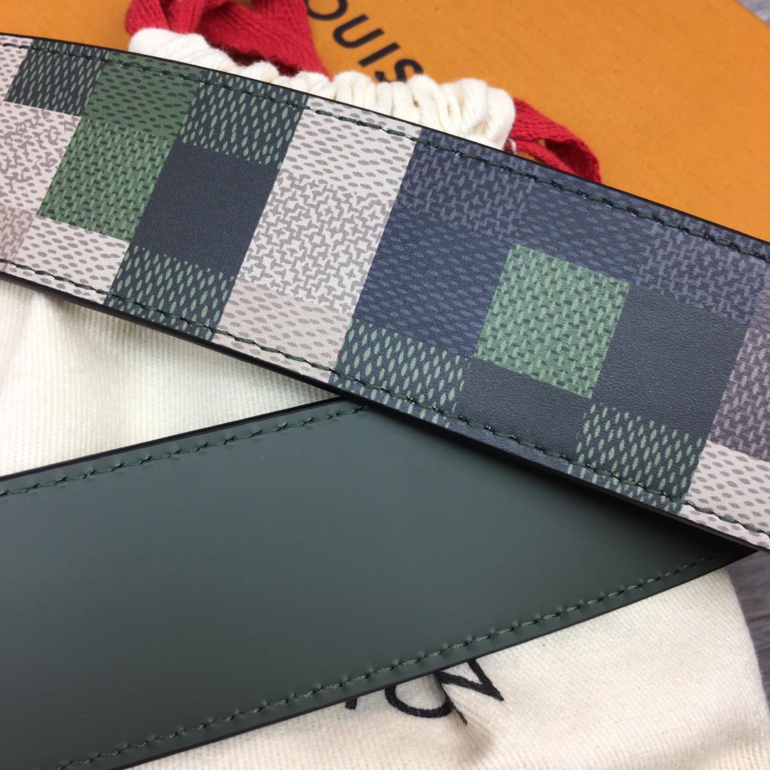 Louis Vuitton LV Mega Pixel 40mm Reversible Belt - EUR FASHION