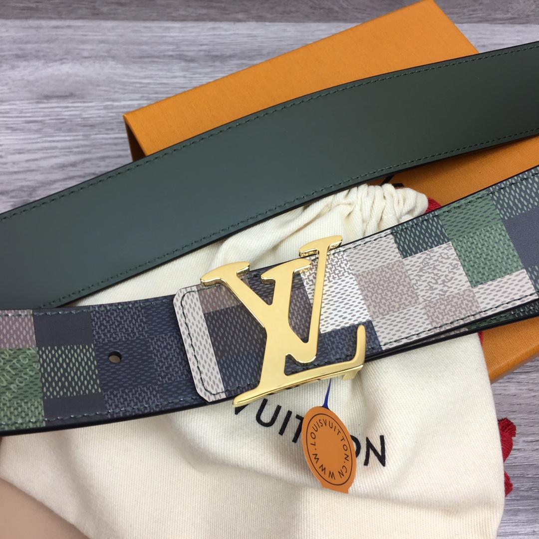 Louis Vuitton LV Mega Pixel 40mm Reversible Belt - EUR FASHION