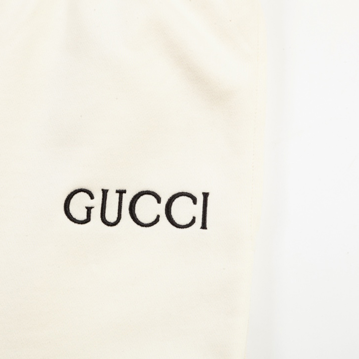 Gucci Cotton Shorts With Web - EUR FASHION