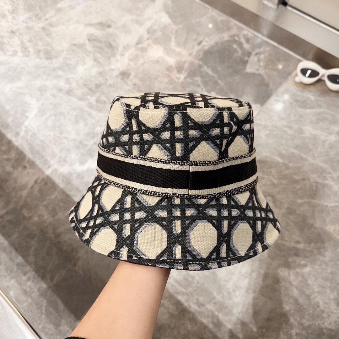 Dior D-Bobby Macrocannage Small Brim Bucket Hat - EUR FASHION