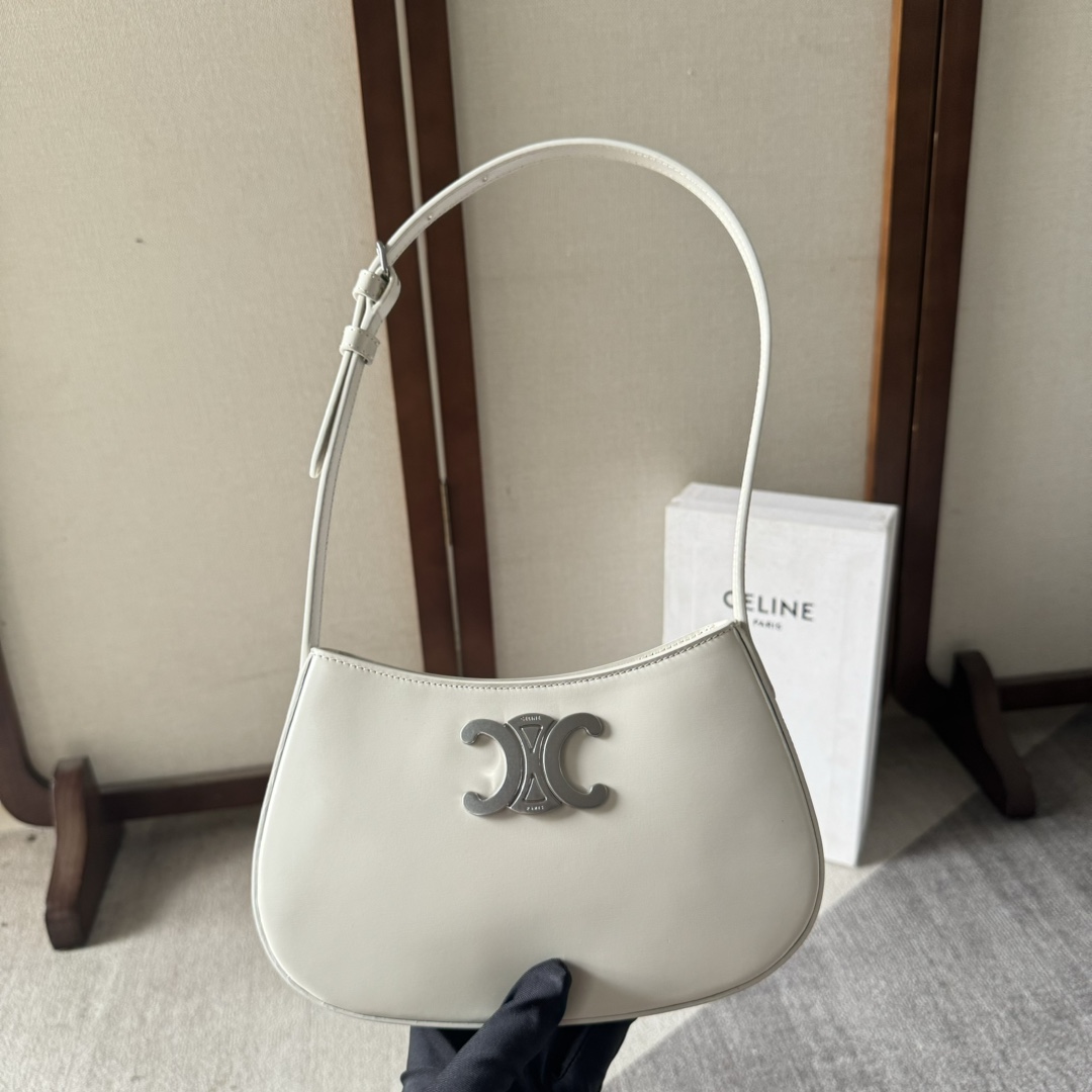 Celine Medium Tilly Bag In Shiny Calfskin  - EUR FASHION