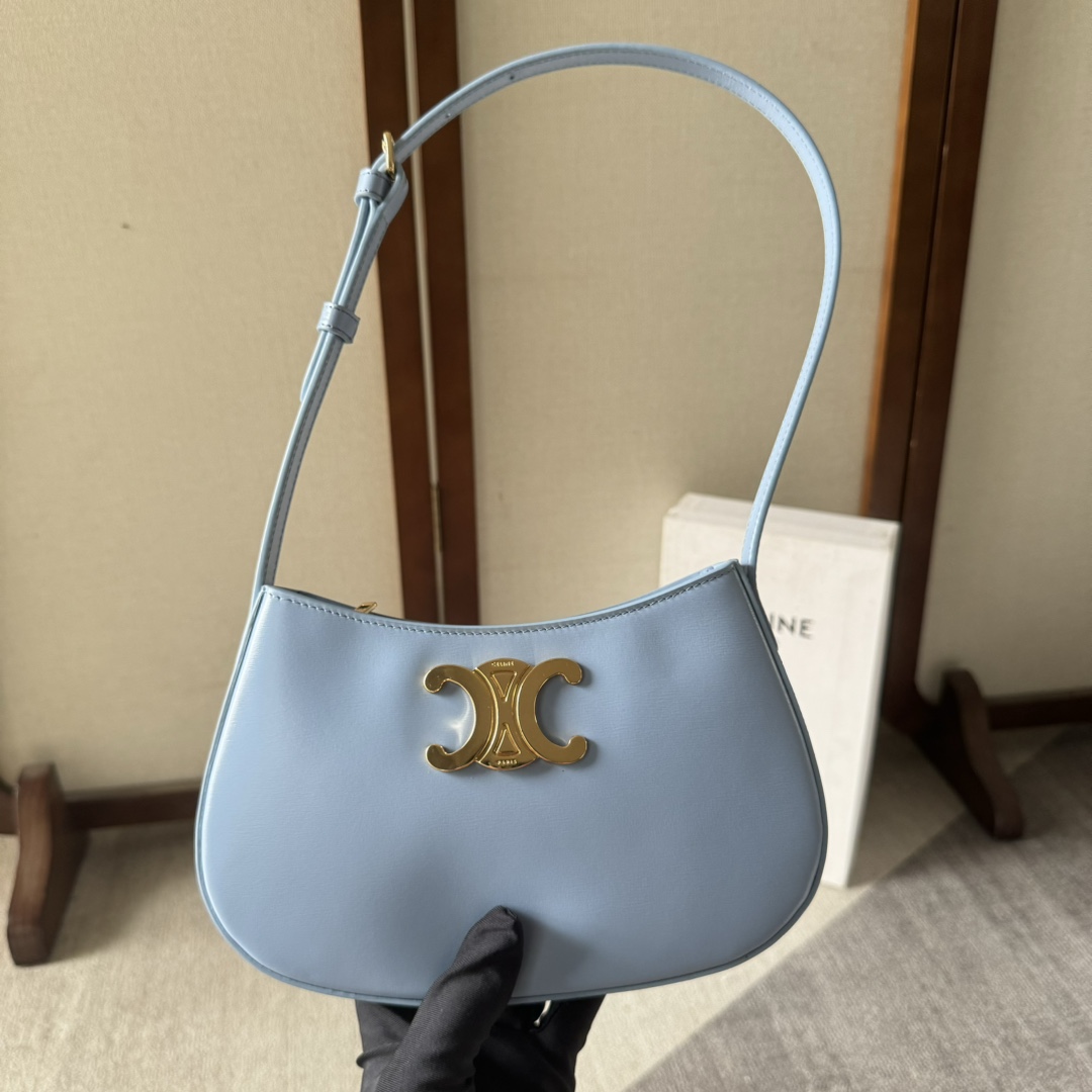 Celine Medium Tilly Bag In Shiny Calfskin  - EUR FASHION