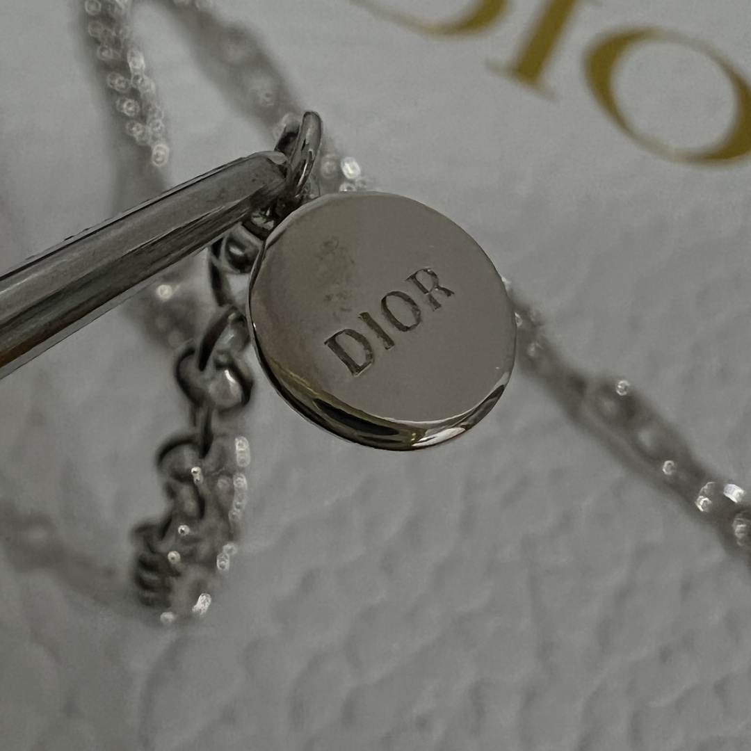 Dior CD Icon Thin Chain Link Bracelet - EUR FASHION