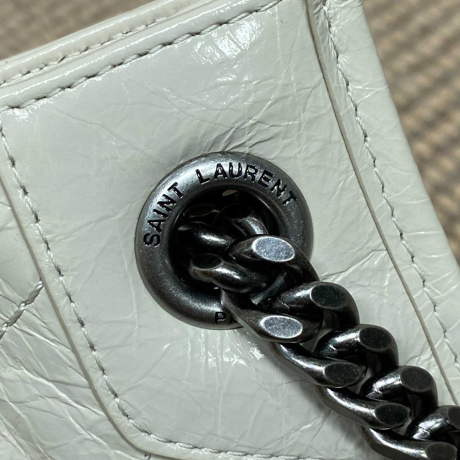 Saint Laurent NiKi Shopping In Vintage Leather - EUR FASHION