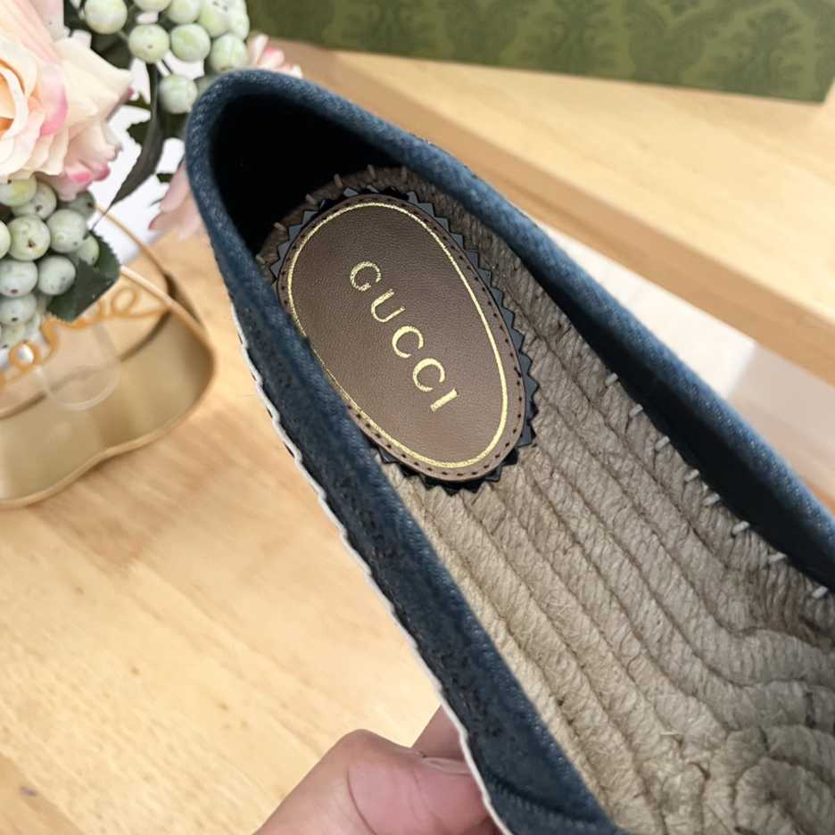 Gucci Women's Espadrille With GG Crystals - EUR FASHION