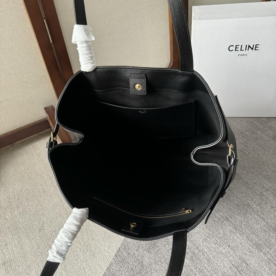 Celine Medium Cabas Anais Cuir Triomphe In Grained Calfskin - EUR FASHION