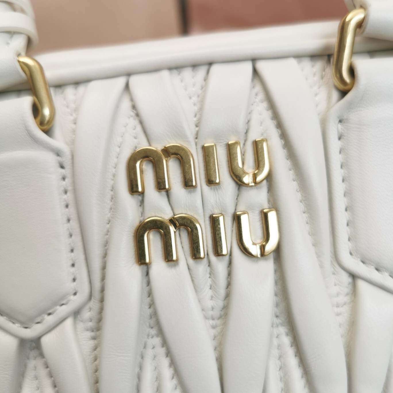 Miu Miu Arcadie Matelassé Nappa Leather Mini-bag - EUR FASHION