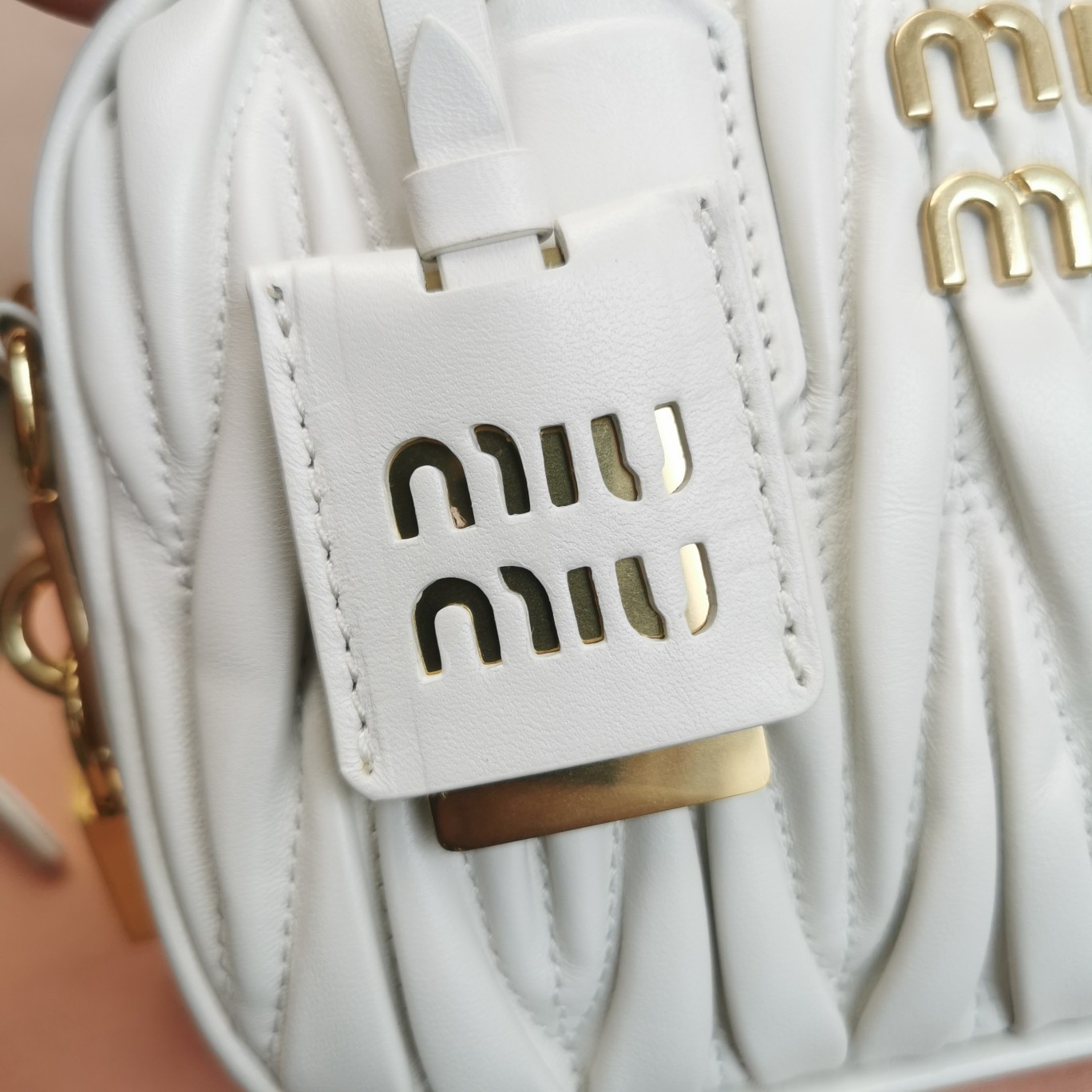 Miu Miu Arcadie Matelassé Nappa Leather Mini-bag - EUR FASHION