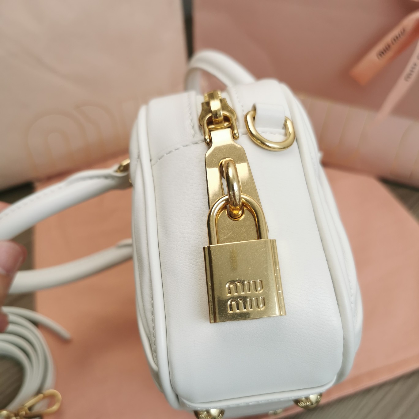 Miu Miu Arcadie Matelassé Nappa Leather Mini-bag - EUR FASHION
