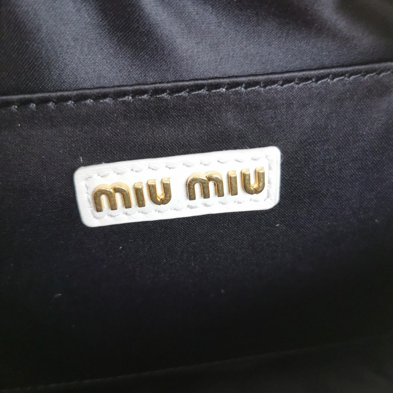 Miu Miu Arcadie Matelassé Nappa Leather Mini-bag - EUR FASHION