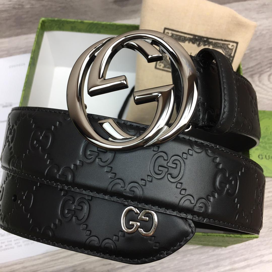 Gucci Leather Belt  40mm - EUR FASHION