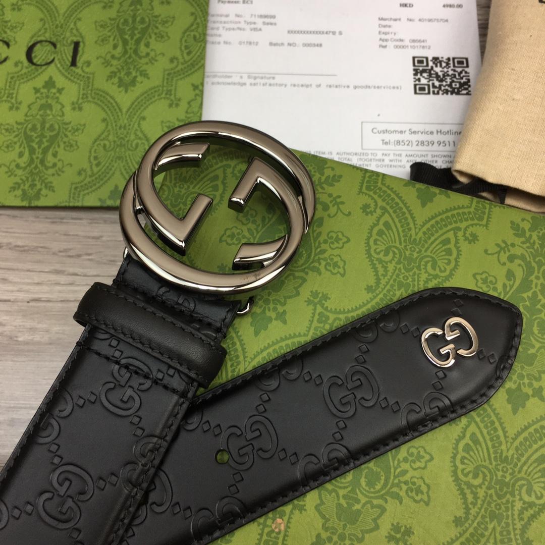 Gucci Leather Belt  40mm - EUR FASHION