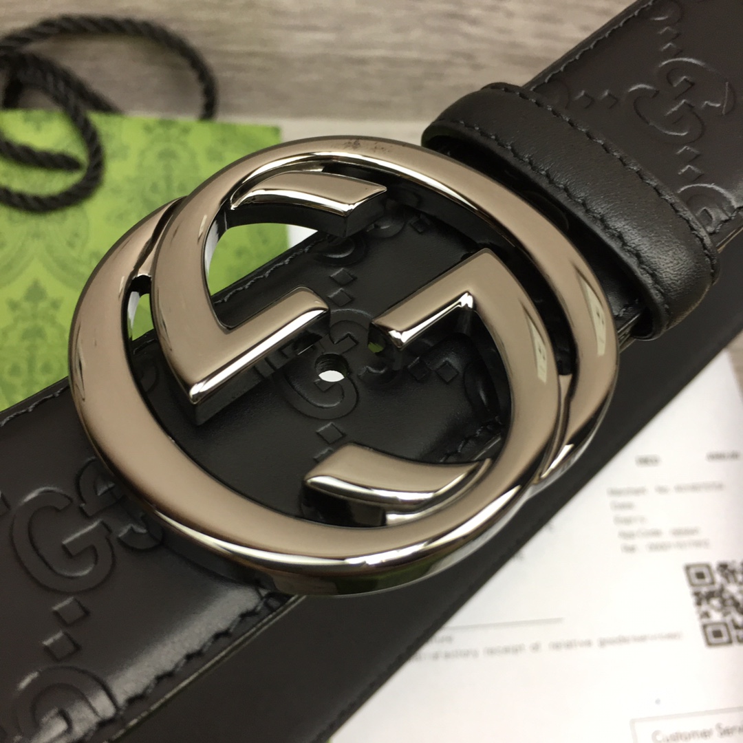 Gucci Leather Belt  40mm - EUR FASHION