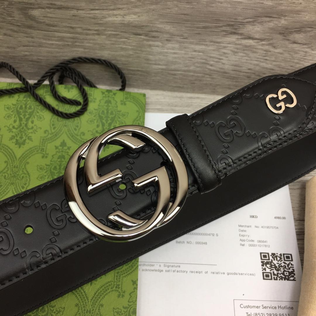 Gucci Leather Belt  40mm - EUR FASHION
