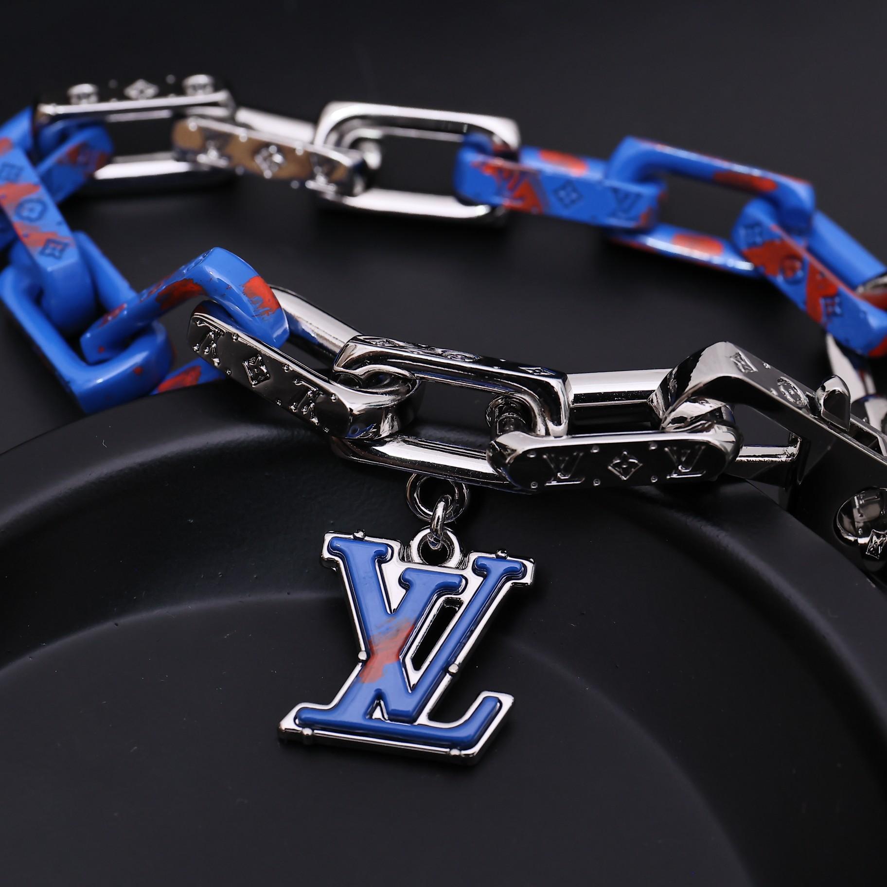 Louis Vuitton Monogram Chain Bracelet  M1229M - EUR FASHION