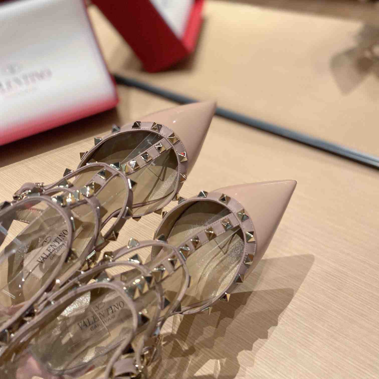 Valenti Garavani Rockstud 65mm Caged Pumps - EUR FASHION