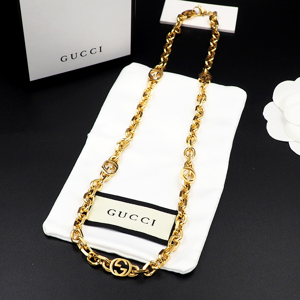 Gucci Interlocking Necklace - EUR FASHION