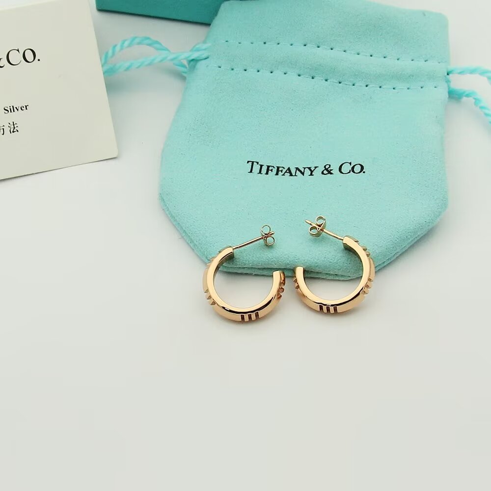 Tiffany & Co. Atlas X Hoop Earrings - EUR FASHION