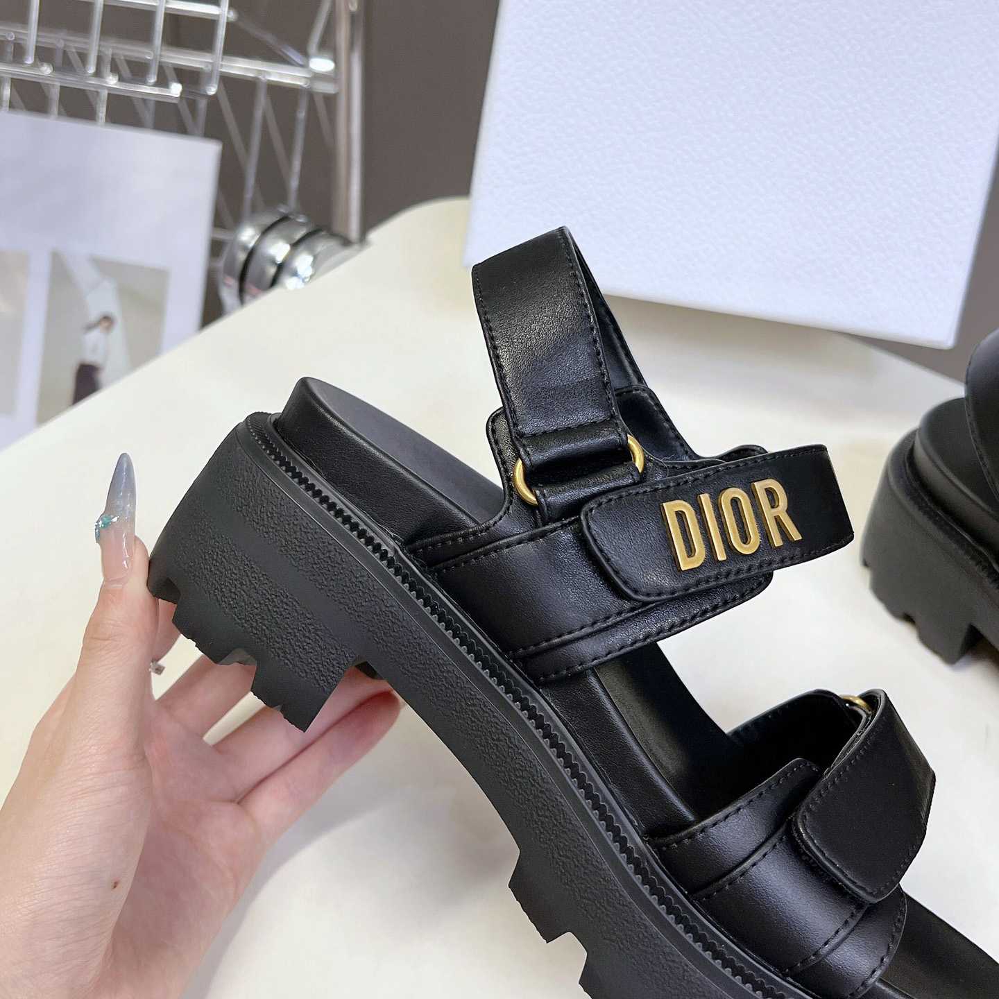 Dior Dioract Platform Sandal - EUR FASHION