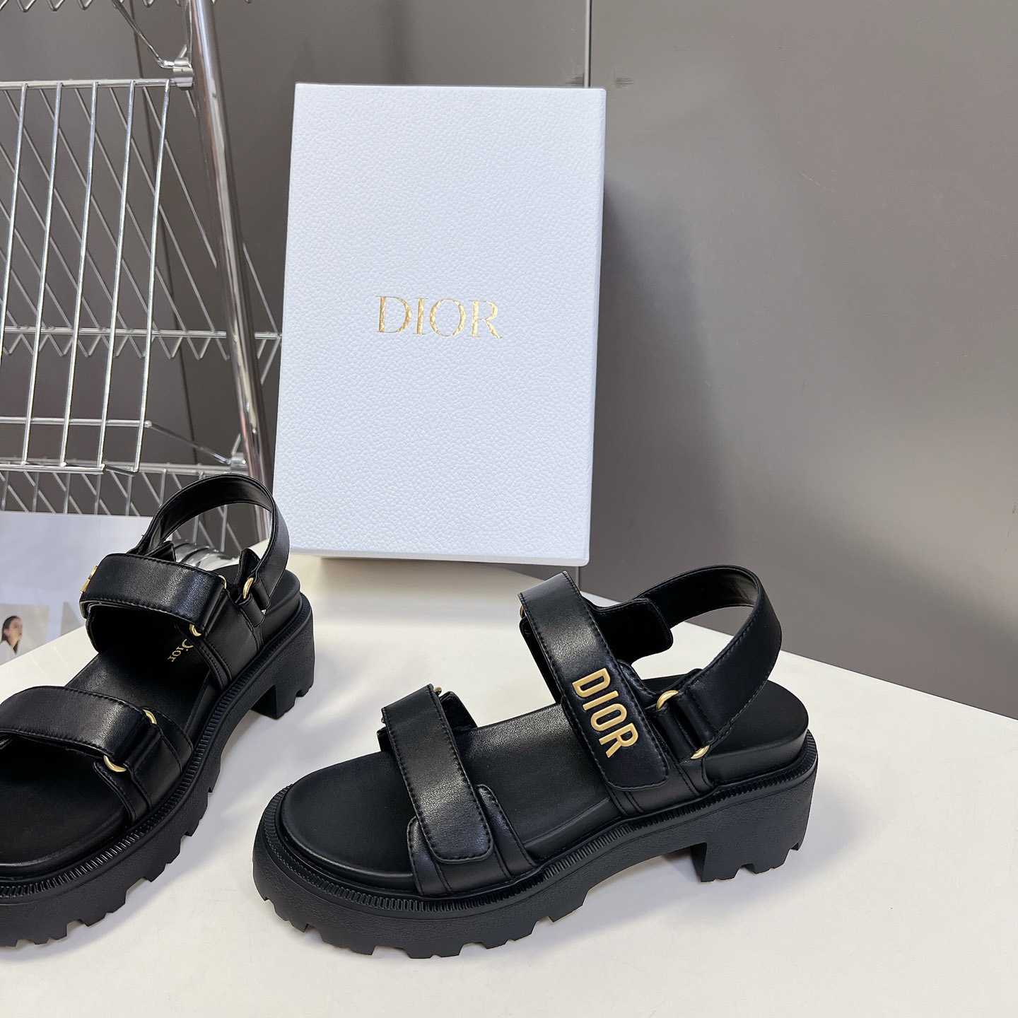 Dior Dioract Platform Sandal - EUR FASHION