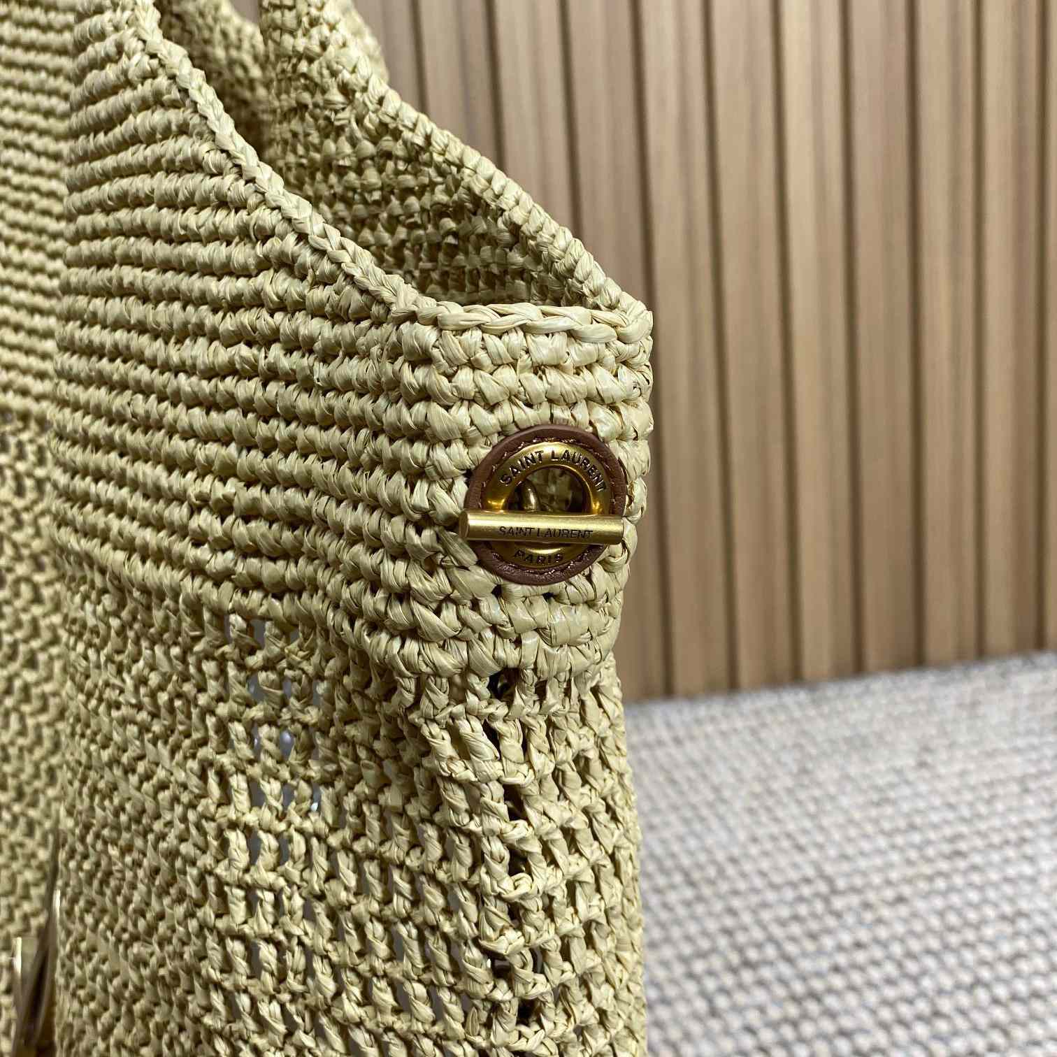 Saint Laurent Icare In Raffia - EUR FASHION