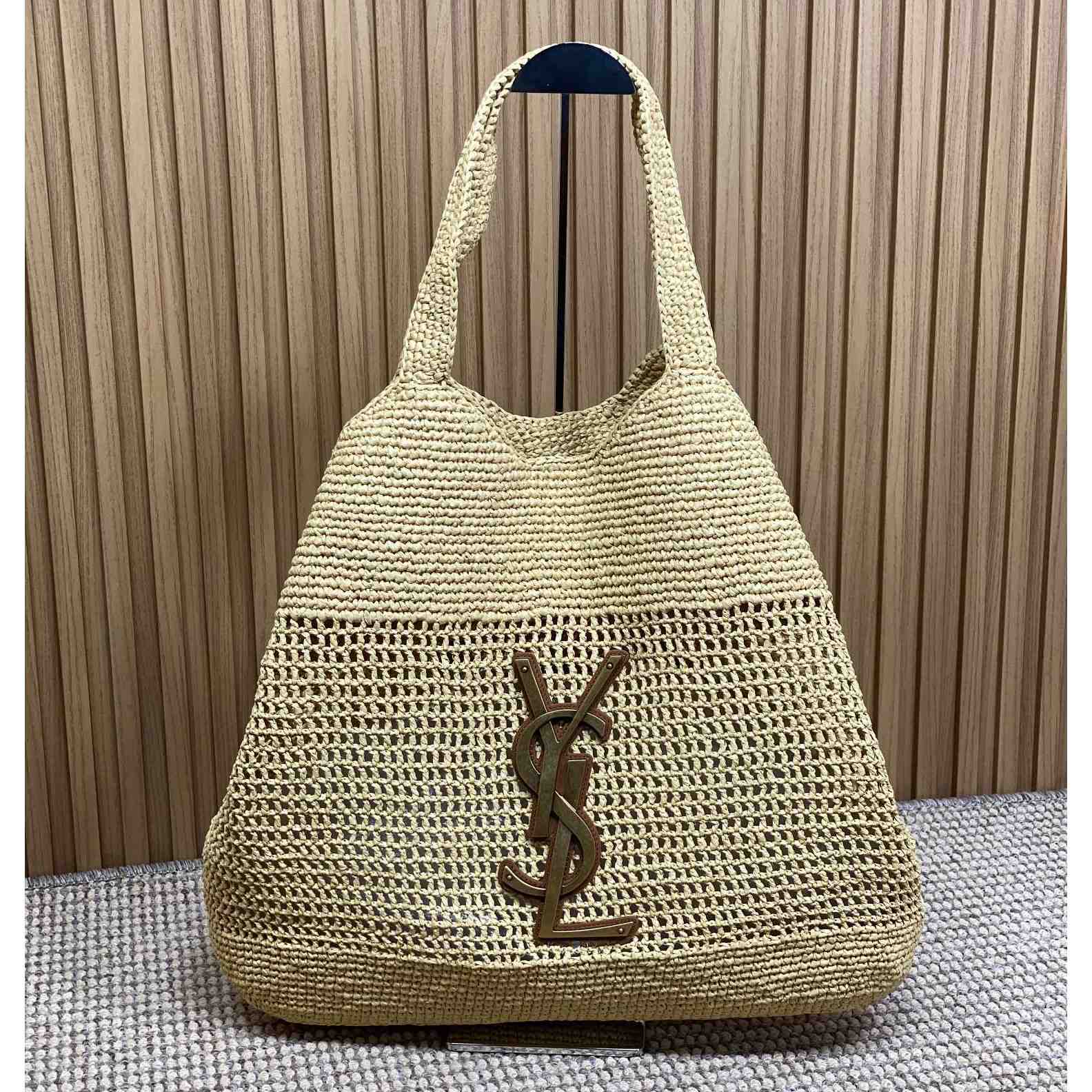 Saint Laurent Icare In Raffia - EUR FASHION