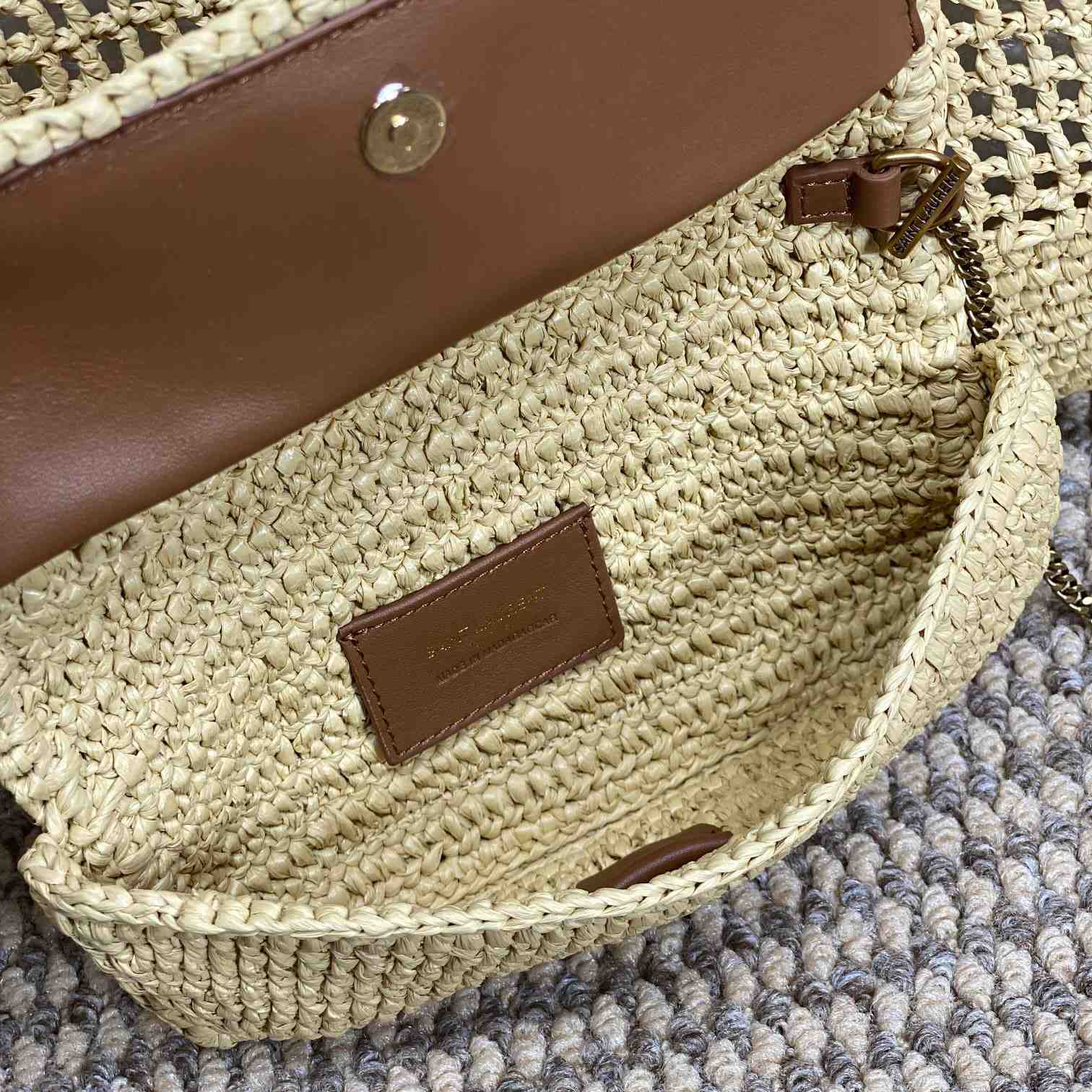 Saint Laurent Icare In Raffia - EUR FASHION