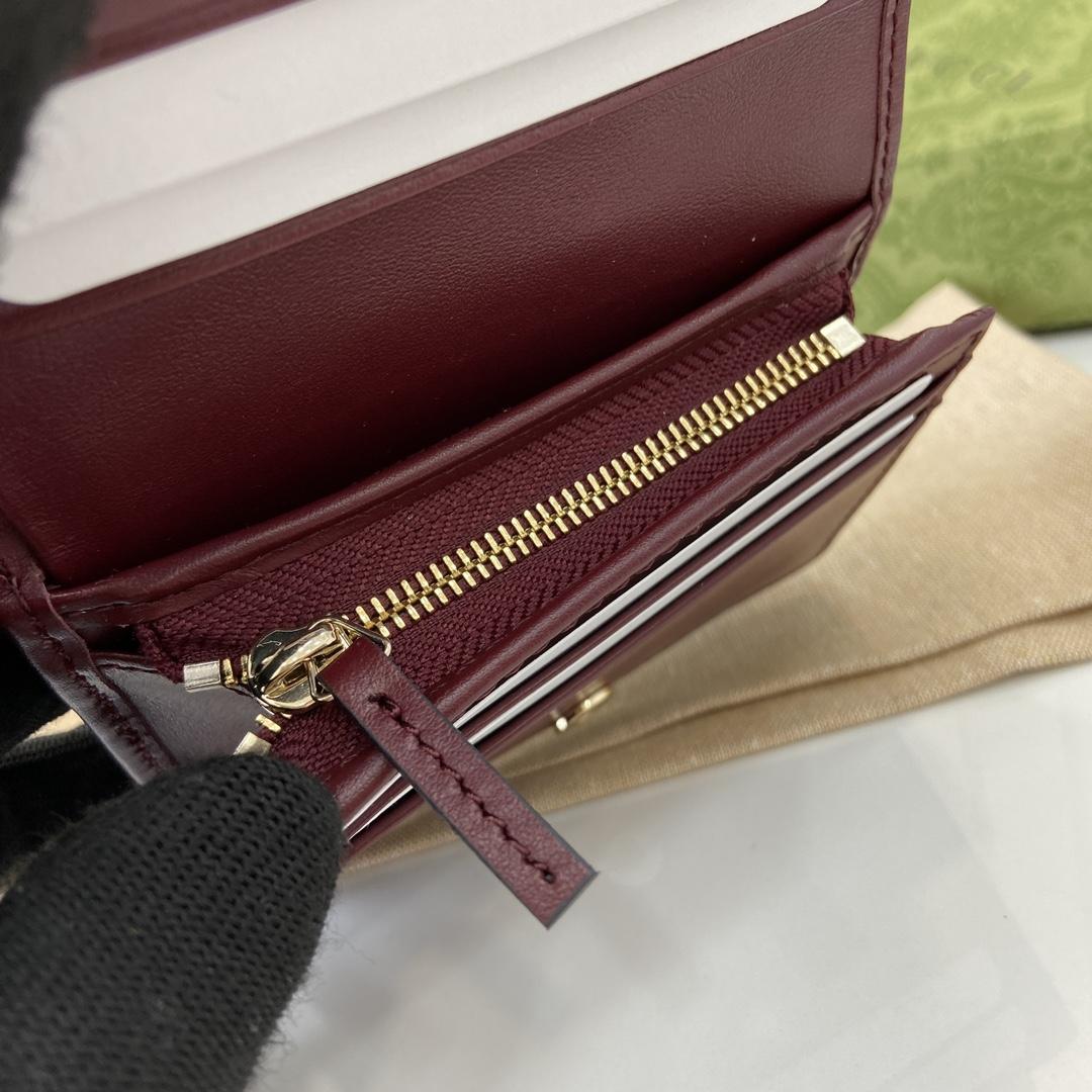 Gucci GG Marmont Card Case Wallet - EUR FASHION