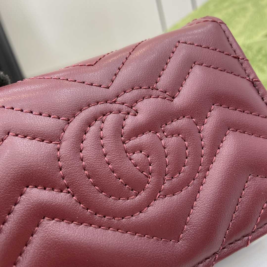 Gucci GG Marmont Card Case Wallet - EUR FASHION
