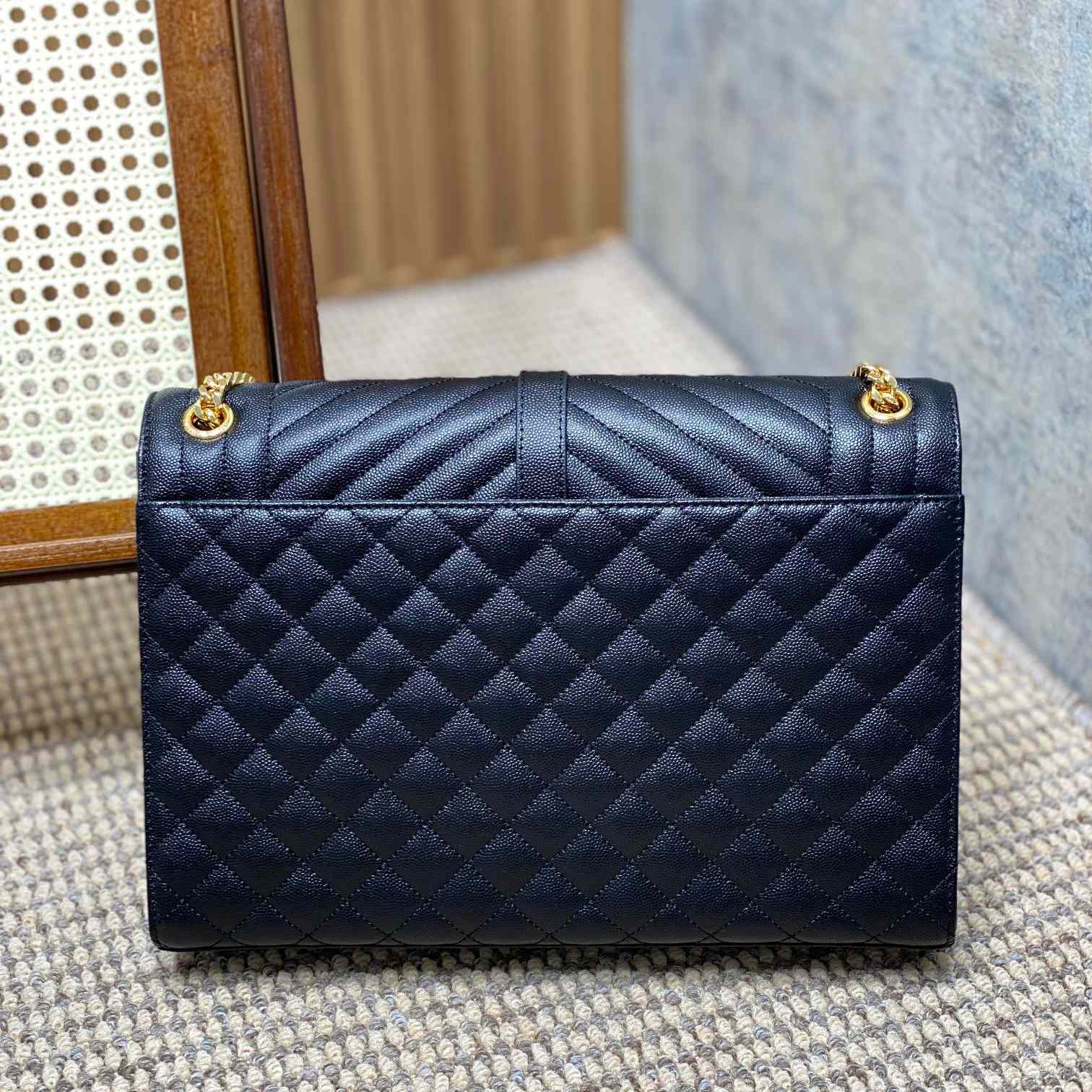 Saint Laurent Leather Shoulder Bag (31x21x7cm) - EUR FASHION