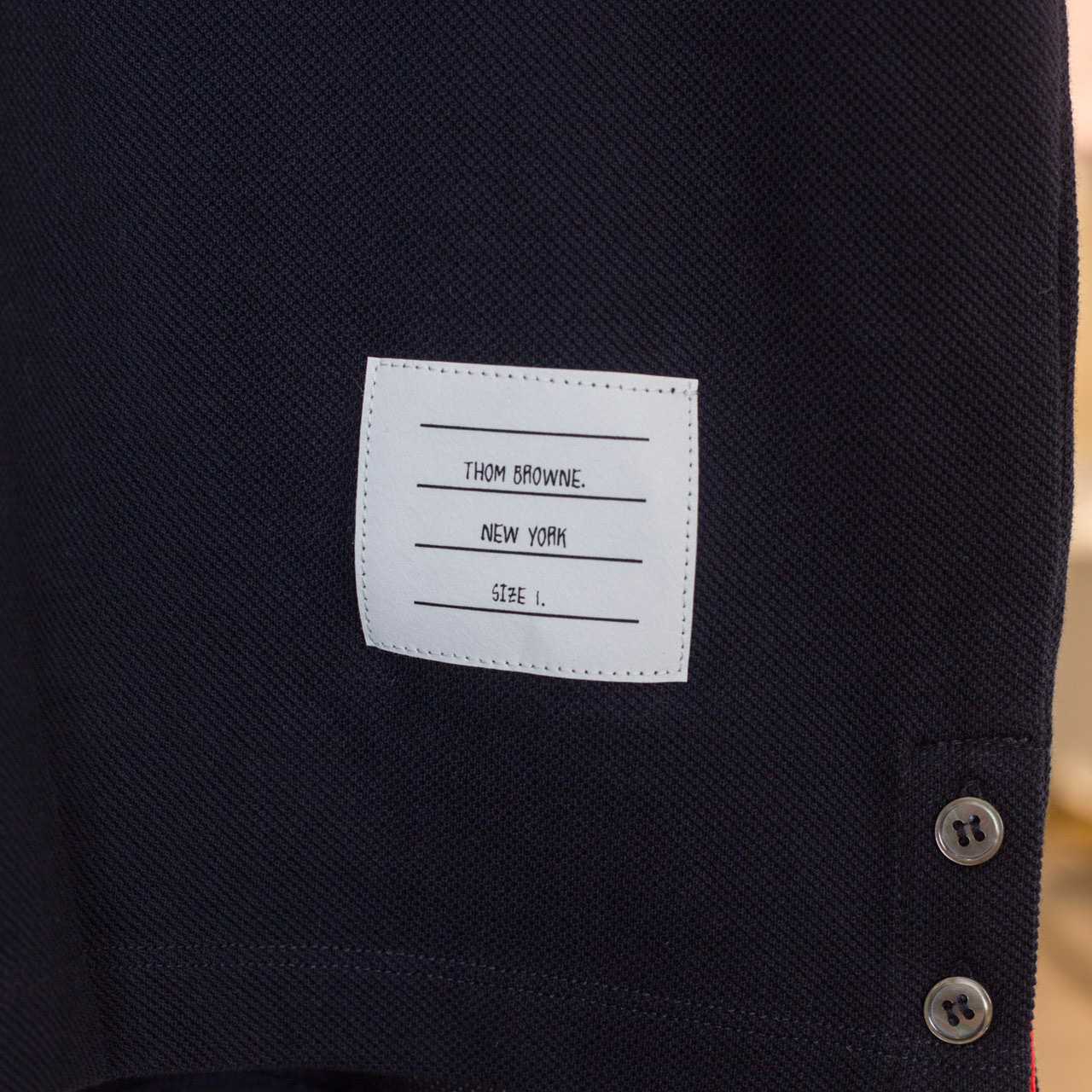 Thom Browne Classic Pique 4-Bar Short Sleeve Polo  2091 - EUR FASHION