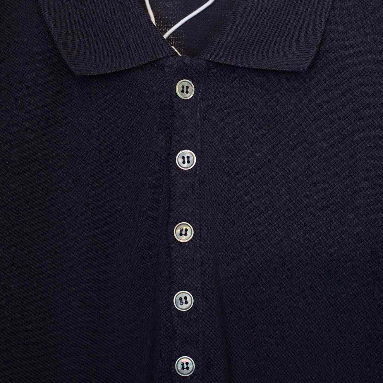 Thom Browne Classic Pique 4-Bar Short Sleeve Polo  2091 - EUR FASHION