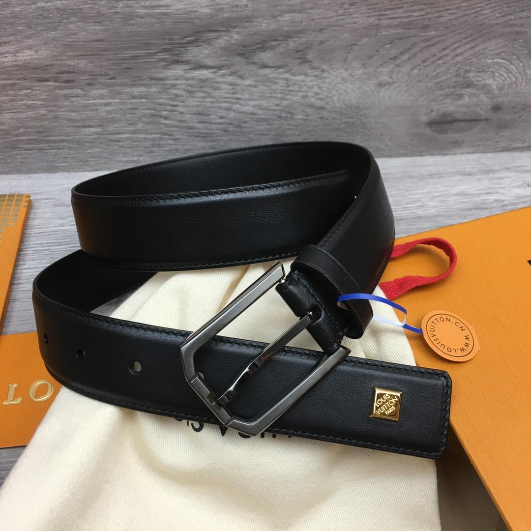 Louis Vuitton 35mm Leather Belt - EUR FASHION