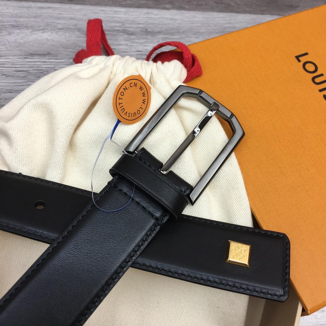 Louis Vuitton 35mm Leather Belt - EUR FASHION