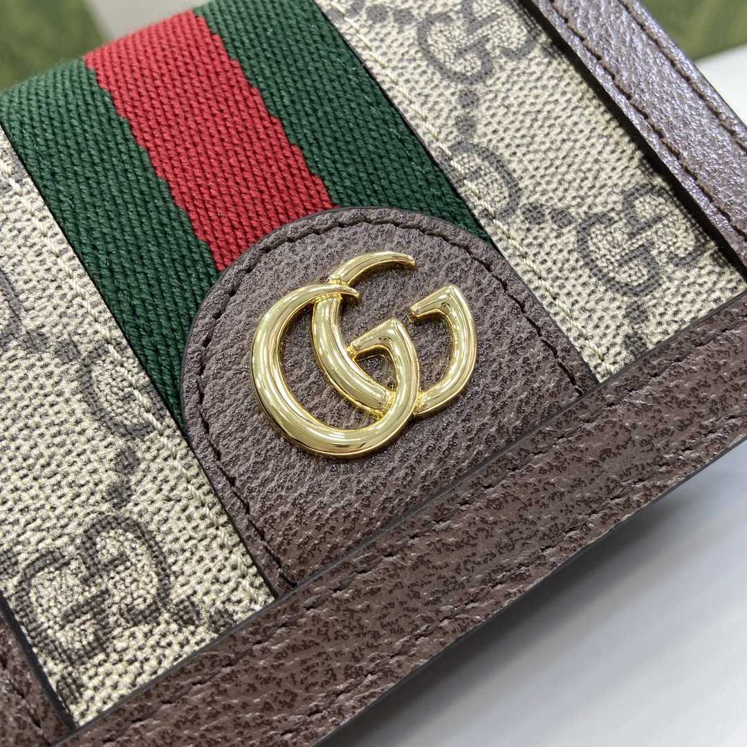 Gucci Ophidia GG Card Case Wallet - EUR FASHION